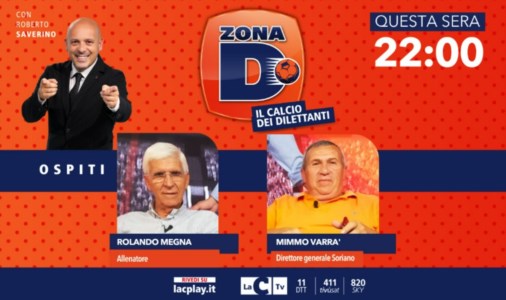 Calcio dilettantistico calabreseZona D, l’allenatore Rolando Megna e il direttore generale del Soriano Mimmo Varrà ospiti del format LaC