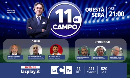 I format di LaCSu LaC Tv Alessio Curcio: l’attaccante del Catanzaro tra gli ospiti di “11 in campo”