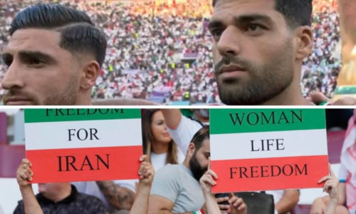 Qatar 2022Mondiali, i calciatori dell’Iran non cantano l’inno nazionale: la protesta contro il regime di Teheran