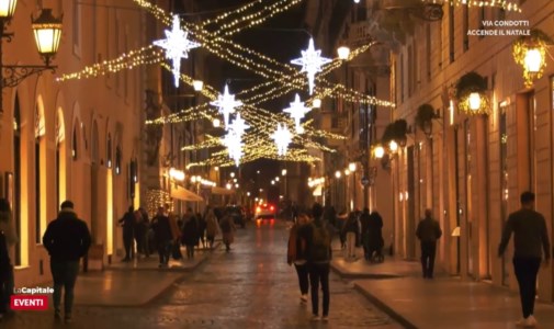 La Capitale EventiIl Tridente si illumina: il Natale romano comincia da Via dei Condotti