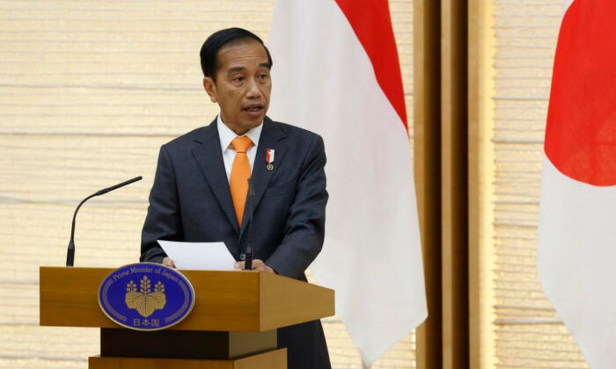 Il presidente dell’Indonesia Joko Widodo