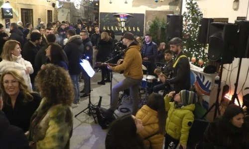 Concerto in un locale del centro storico di Crotone