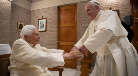 Benedetto XVI e papa Francesco