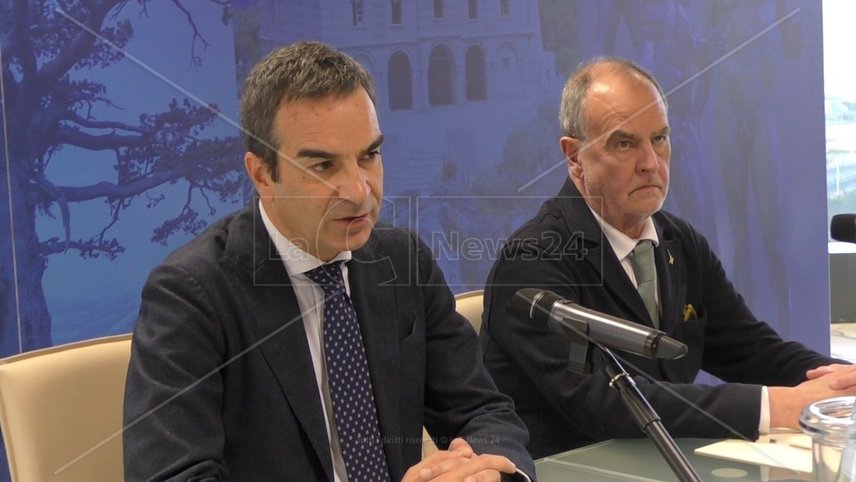 Il governatore Occhiuto e il ministro Calderoli