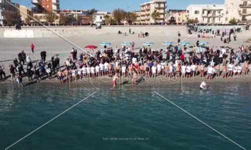 La tradizioneIl tuffo di Capodanno a Catanzaro, 200 persone in acqua nel segno della solidarietà - VIDEO