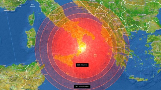 Ka-BoomE se un meteorite colpisse Catanzaro? Il simulatore scientifico calcola gli effetti dell’Armageddon