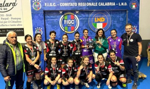 Il trionfoCalcio Femminile, la squadra di San Giovani in Fiore vince la Coppa Italia per la Calabria