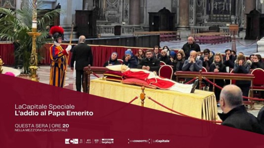 LaCapitaleL’ultimo saluto a Benedetto XVI, il racconto questa sera su LaC Tv