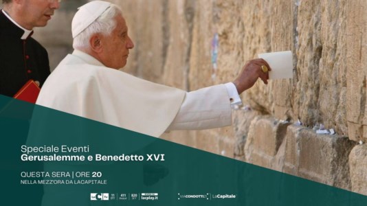 LaC TvBenedetto XVI, il Papa Teologo raccontato in Terra Santa: stasera lo speciale de LaCapitale