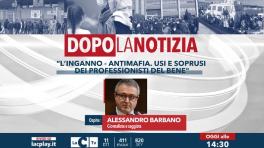 Dopo la notiziaAlessandro Barbano a LaC Tv per la presentazione del suo libro sui “professionisti” dell’antimafia