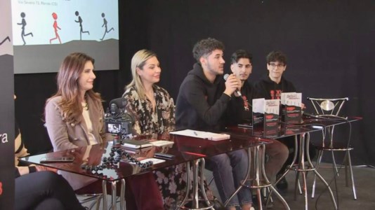 la conferenza stampa di presentazione del progetto ideato dal liceo Pitagora di Rende