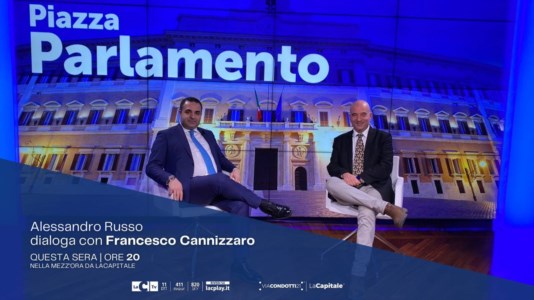Piazza parlamento&laquo;Tre milioni di euro per il lido di Reggio Calabria e due per le terme di Locri&raquo;: Cannizzaro stasera a LaC