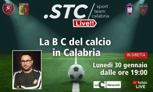 I format di LaCTorna “La B C del calcio in Calabria”: in diretta su LaC News24 alle 19