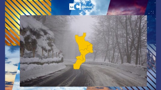Freddo articoNeve su tutta la Calabria e fiocchi fino a 200 metri: le previsioni per l’8 e il 9 febbraio