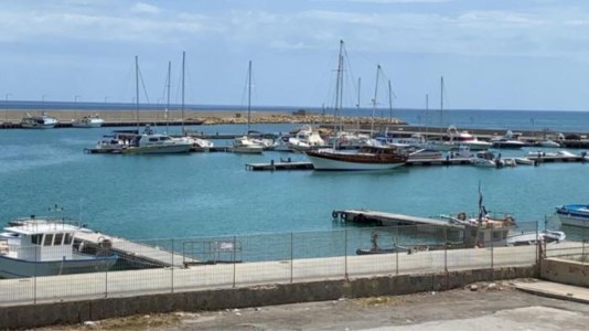 Il porto di Cariati (foto ansa)