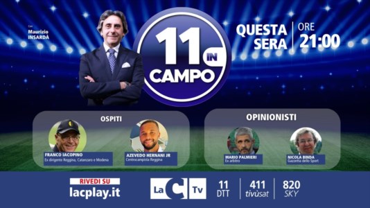 Nuova puntataAzevedo Hernani oggi su LaC Tv: il centrocampista della Reggina tra gli ospiti di 11 in campo