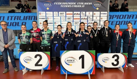 L’impresaTennistavolo, titolo italiano Under 19 a squadre per l’atleta vibonese Miriam Carnovale