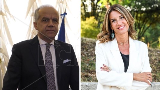 Da sinistra: il ministro Piantedosi e la capogruppo di Italia viva-Azione Paita