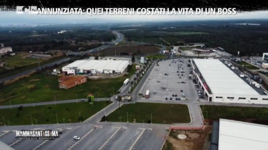 La zona del parco commerciale Annunziata a Gioia Tauro