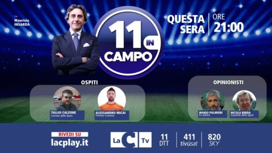 La nuova puntataIl portiere del Cosenza Alessandro Micai ospite di “11 in campo” su LaC Tv