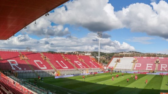 Lo stadio di Perugia 