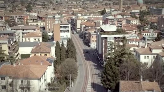 Padova vista dall’alto - foto ansa