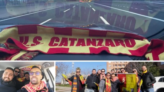Giornata da immortalareCatanzaro in viaggio verso la Serie B: foto e video dei tifosi giallorossi diretti a Salerno