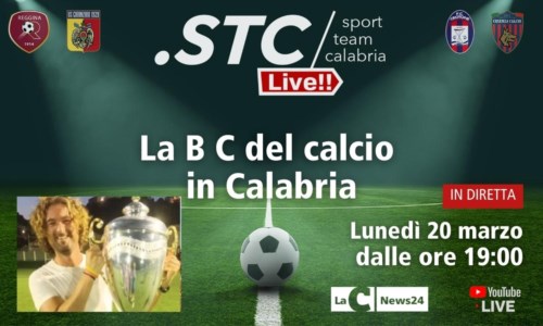 Calcio CalabriaTorna la B C del calcio in Calabria, appuntamento in diretta alle 19 su LaC News24