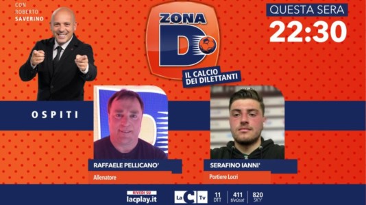 Dilettanti di CalabriaIl portiere pararigori Iannì e l’allenatore Pellicanò ospiti di “Zona D” su LaC Tv