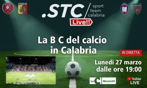 Nuova puntataTorna la B C del calcio in Calabria, appuntamento in diretta oggi alle 19 su LaC News24