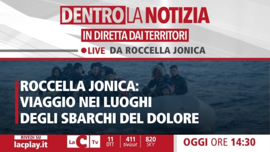 LaC TvCalabria frontiera di sofferenza e dolore dei migranti, Dentro la notizia oggi in diretta da Roccella Jonica