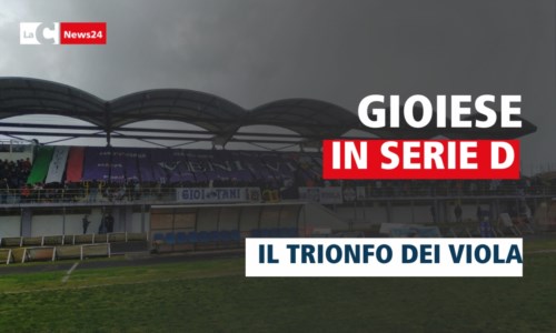 Il tripleteFesta grande in casa Gioiese: la promozione in Serie D è realtà