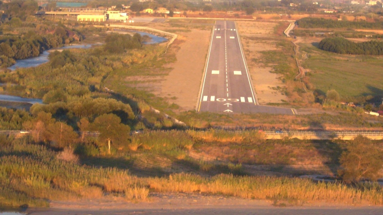 L’aeroporto di Scalea. Fonte foto: Facebook