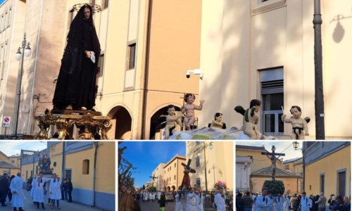 Verso la PasquaLe tappe della Passione e morte di Gesù nelle vare a Vibo Valentia -Foto e Video