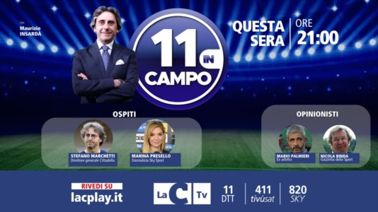 I format di LaC TvIl punto sulle calabresi di Serie B e C nella nuova puntata di “11 in campo”: oggi alle 21 su LaC Tv
