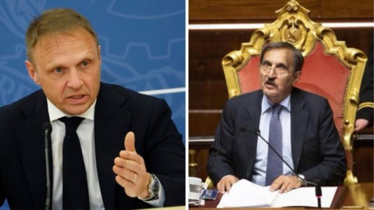 Il ministro all’Agricoltura Francesco Lollobrigida e il presidente del Senato Ignazio La Russa