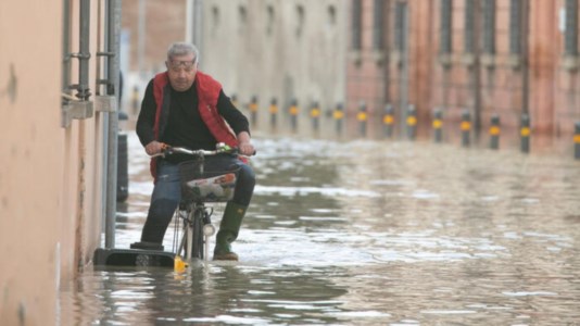 Alluvione in Emilia Romagna (Foto Ansa)