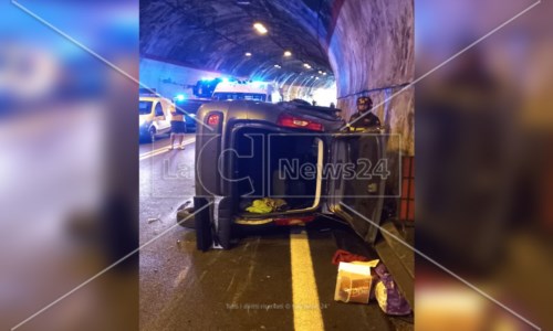 Silana CrotoneseIncidente a San Fili sulla statale 107: tre feriti a seguito dell’impatto in galleria tra due auto