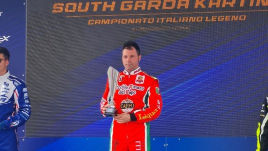 MotoriKart, il pilota calabrese Claudio Gullo vince la seconda prova del campionato italiano 125 Legend