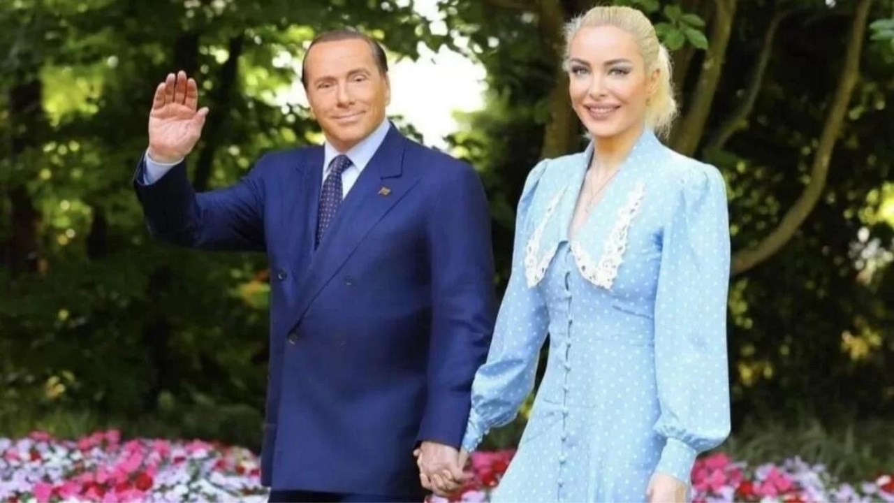 Silvio Berlusconi insieme a Marta Fascina