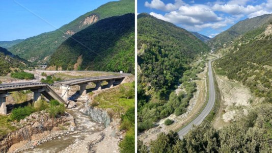 Infrastrutture CalabriaFine isolamento per Longobucco, Pd Calabria: «Dopo il crollo, riapre il tratto della Sila-Mare»