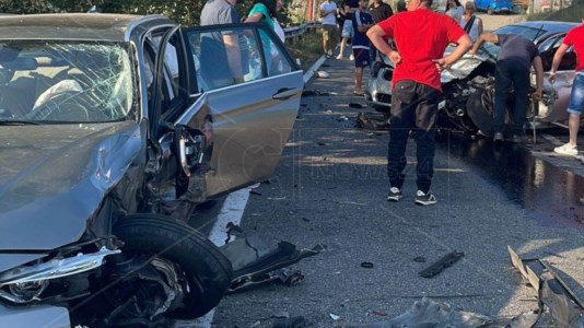 L’incidente che si è verificato lungo la statale 660 nel comune di Luzzi