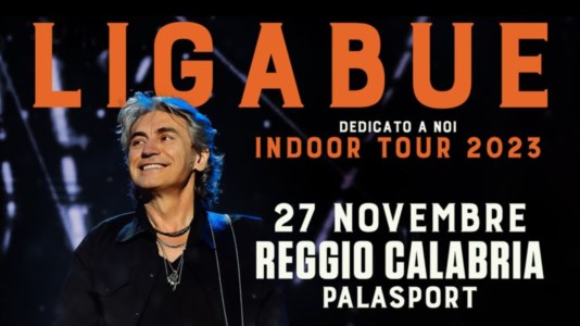 Ligabue a Reggio Calabria il 27 novembre: l’evento rock al PalaCalafiore