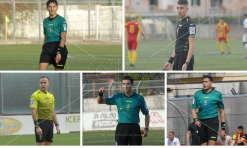 Calcio CalabriaDilettanti: cinque giovani arbitri a caccia di fortuna in Serie D