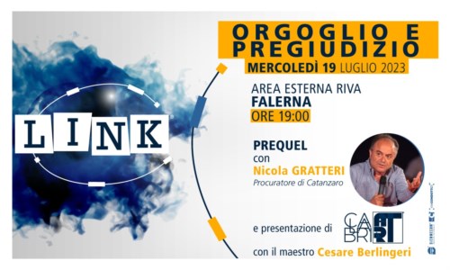 L’eventoLink, Orgoglio e pregiudizio: questa sera a Falerna il primo appuntamento del network LaC