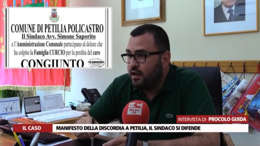 L’intervistaManifesto per il killer di Lea Garofalo, il sindaco di Petilia prova a rimediare: «Chiedo scusa a tutti. La mafia è merda»