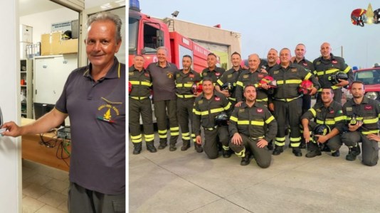 Ultimo turnoVigili del fuoco, il saluto tra sorrisi e sirene per il caporeparto in pensione dopo 35 anni di servizio