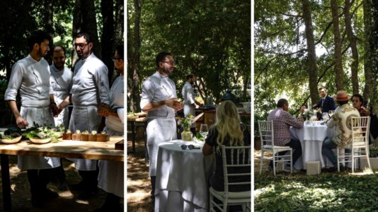 Nella naturaA pranzo nel bosco, l’idea dello chef stellato Antonio Biafora: si mangia fra gli alberi della Sila