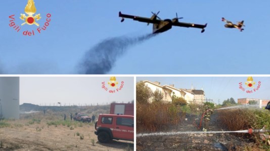 Soccorso aereoIncendi boschivi, in azione anche canadair ed elicotteri: 15 interventi sul territorio nazionale di cui 8 in Calabria