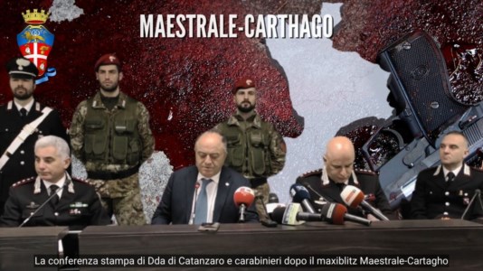 La conferenza stampa dell’inchiesta Maestrale Carthago